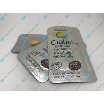 Cialis 20 mg (Original par Eli Lilly)